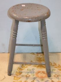 Vintage Painted Stool 13