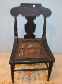 Early American Chair with Cane Seat Chair 18