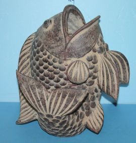 Pottery Fish Vase 12