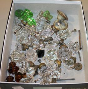 Box Lot glass knobs