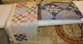 Two Vintage Quilts Two Vintage Quilts