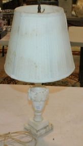 Vintage Small Alabaster Lamp 19