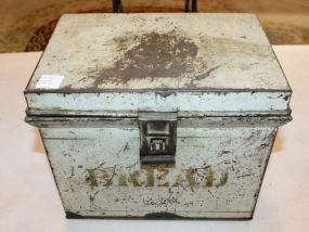 Vintage Tin Bread Box 10