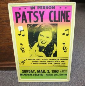 Patsy Cline Framed Print 14