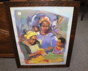 Family Reunion Framed Print 26