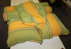 Sofa Cushions, Tubular pillows