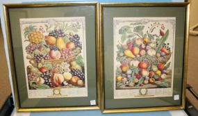 Two Fruit of the Month Prints