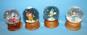 Four Limited Edition Snow globes