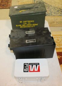 Cartridge Box, 2 Black Electrical Boxes, and MPL Box