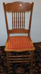 Turn of the Century Oak Kitchen Chair