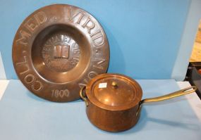Copper Bowl and Copper Pot