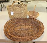 Two Baskets, and Tray 25
