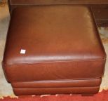 Faux Leather Ottoman 25