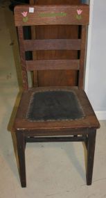 Oak Side Chair 18