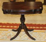 Duncan Phyfe Style Card Table