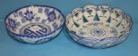 Two Blue and White Porcelain Pieces