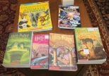 4 Harry Porter Books, 2 Pokmon Books