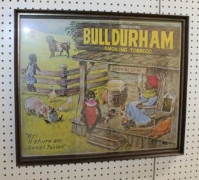 Bull Durham Smoking Tobacco Framed Print 25