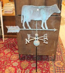 Reproduction Unpolished Cow Weathervane