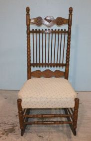 20th Century Oak Rocker 21