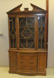 Mahogany China Cabinet 44