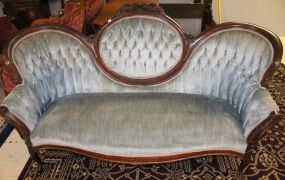 Victorian Medallion Back Sofa