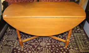 Hard Rock Maple Drop Leaf Dining Table