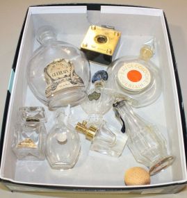 Box Lot of Vintage Perfume Bottles 3
