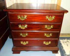 Mahogany Campaign Style Chest