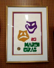 83 Mardi Gras Print