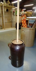 3 Handle Brown Churn