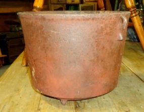 Antique Three Legged Cast Iron Pot