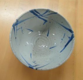 Grey and Blue pottery Bowl