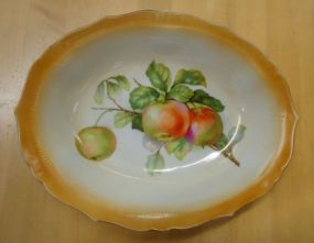 Bowl with Painted Apples