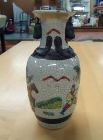 Warrior Scene Vase