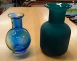 Two Glass Vases