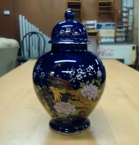 Blue & Gold Ginger Jar