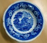 Blue Cattle Scenery Bowl