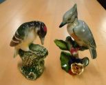 Two Bird Figurines