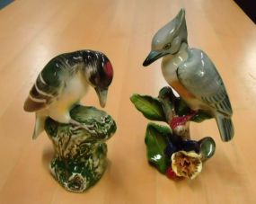 Two Bird Figurines