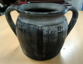 Black Pottery Signed