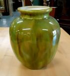 Green and Rust Color Vase