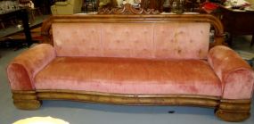 Mahogany Empire Sofa