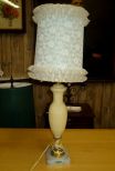 Italian Lamp with Carrara Base