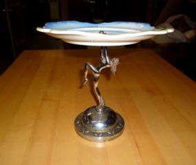 Decorative Plate on Figurine Stand