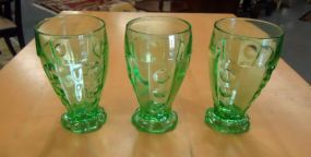 Heisey Moongleam Glasses