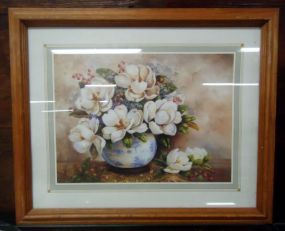 Magnolia Picture in Frame