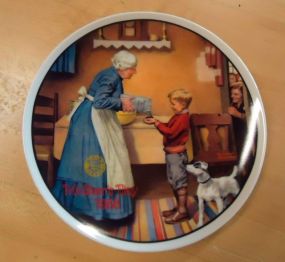 Norman Rockwell Plate 
