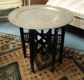 Oriental Round Brass Table
