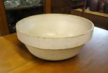 Large Beige Mixing Bowl